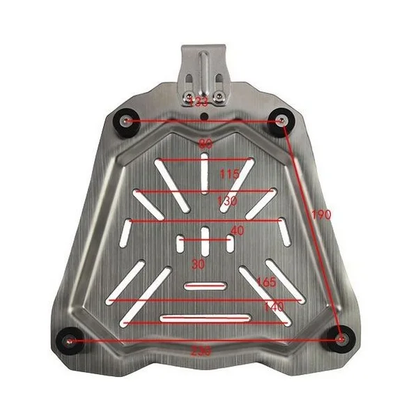 45l/55l 65l Universele Motorfi - Aluminum Top Case Luggage Box 45L 55L recensie en prijs