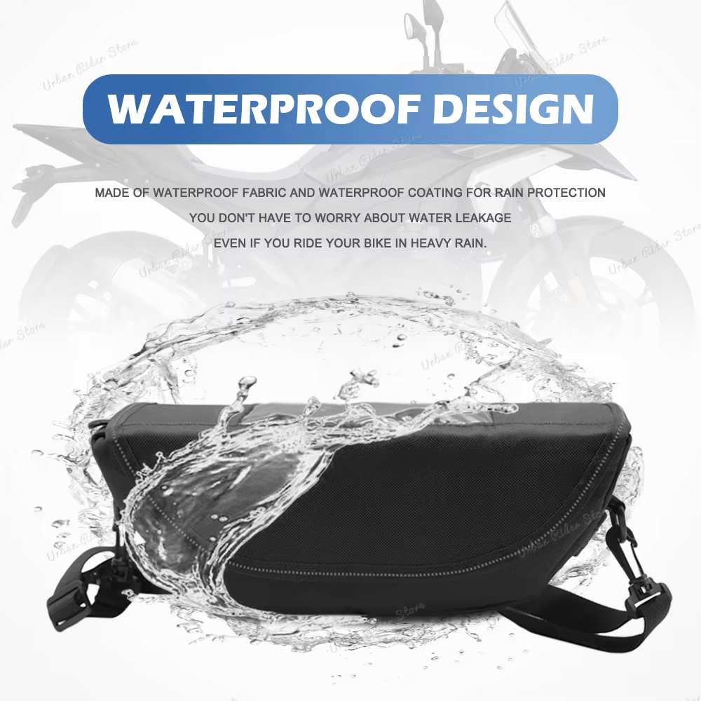 Voor CF Moto 1000 MT-X 1000MT- - Waterproof Motorcycle Handlebar Bag Pouch recensie en prijs