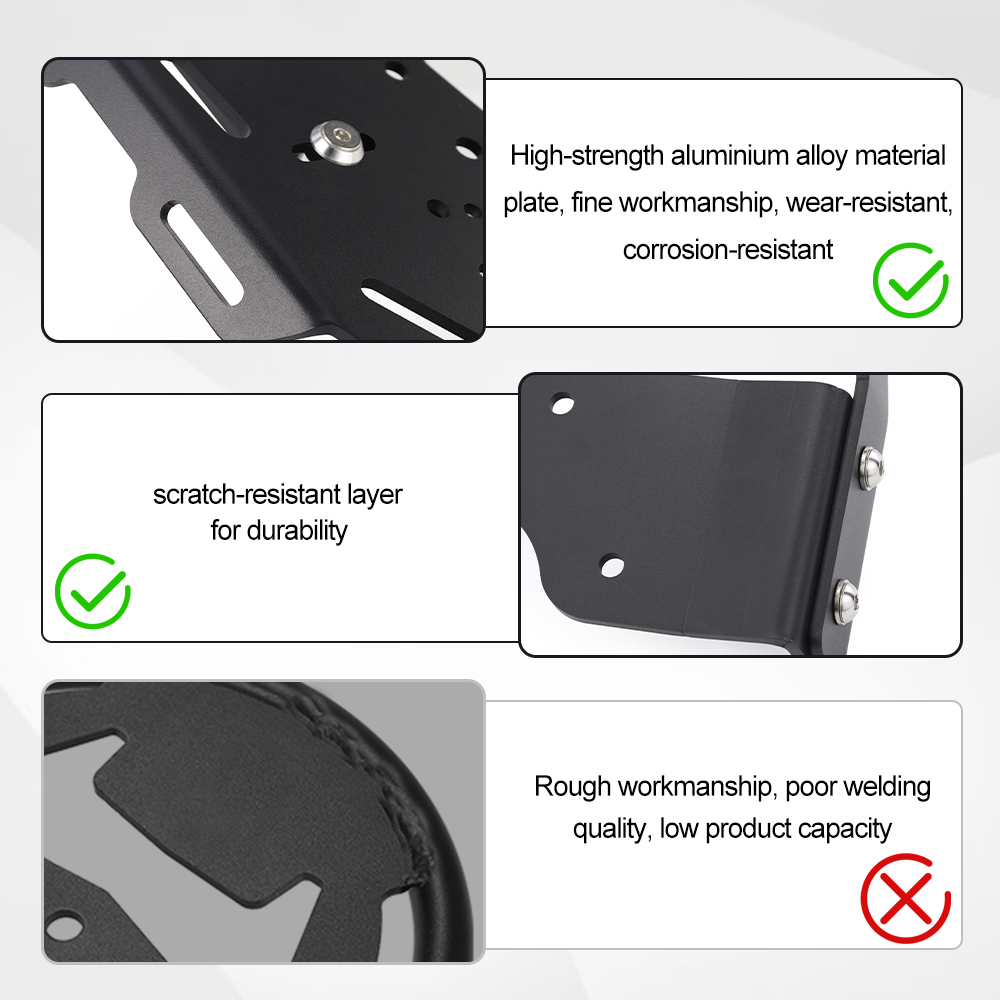 Motorfiets Achterbagagerek Ach - Motorcycle Luggage Rack Rear Carrier Steel recensie en prijs