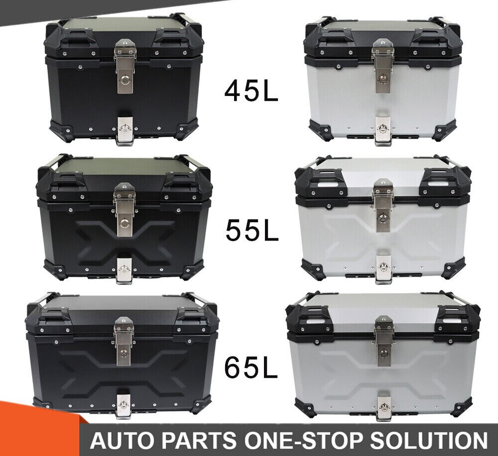 Aluminium kofferbak 65L motorf - Aluminum Top Case Luggage Box 45L 55L recensie en prijs