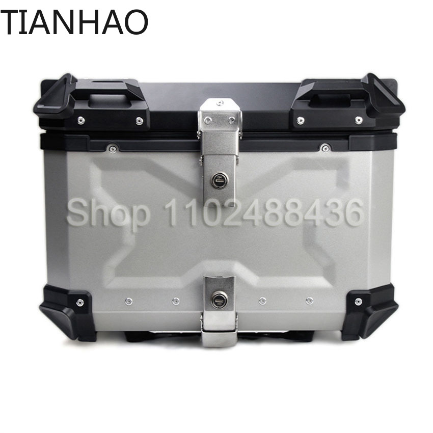 Universele motor achterkoffer  - Aluminum Top Case Luggage Box 45L 55L recensie en prijs