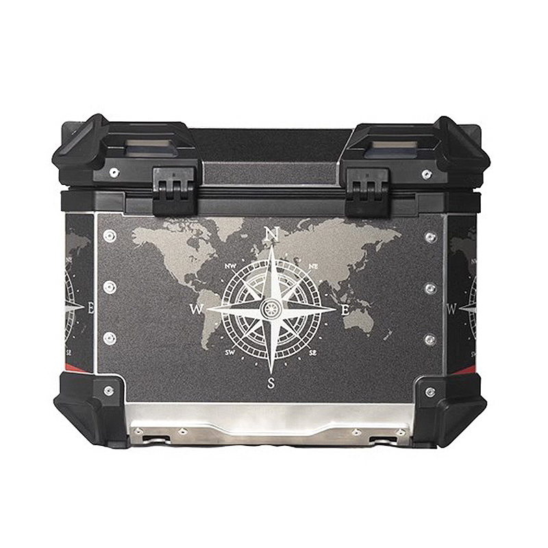45L 55L Aluminium Motorhelm Bo - Aluminum Top Case Luggage Box 45L 55L recensie en prijs