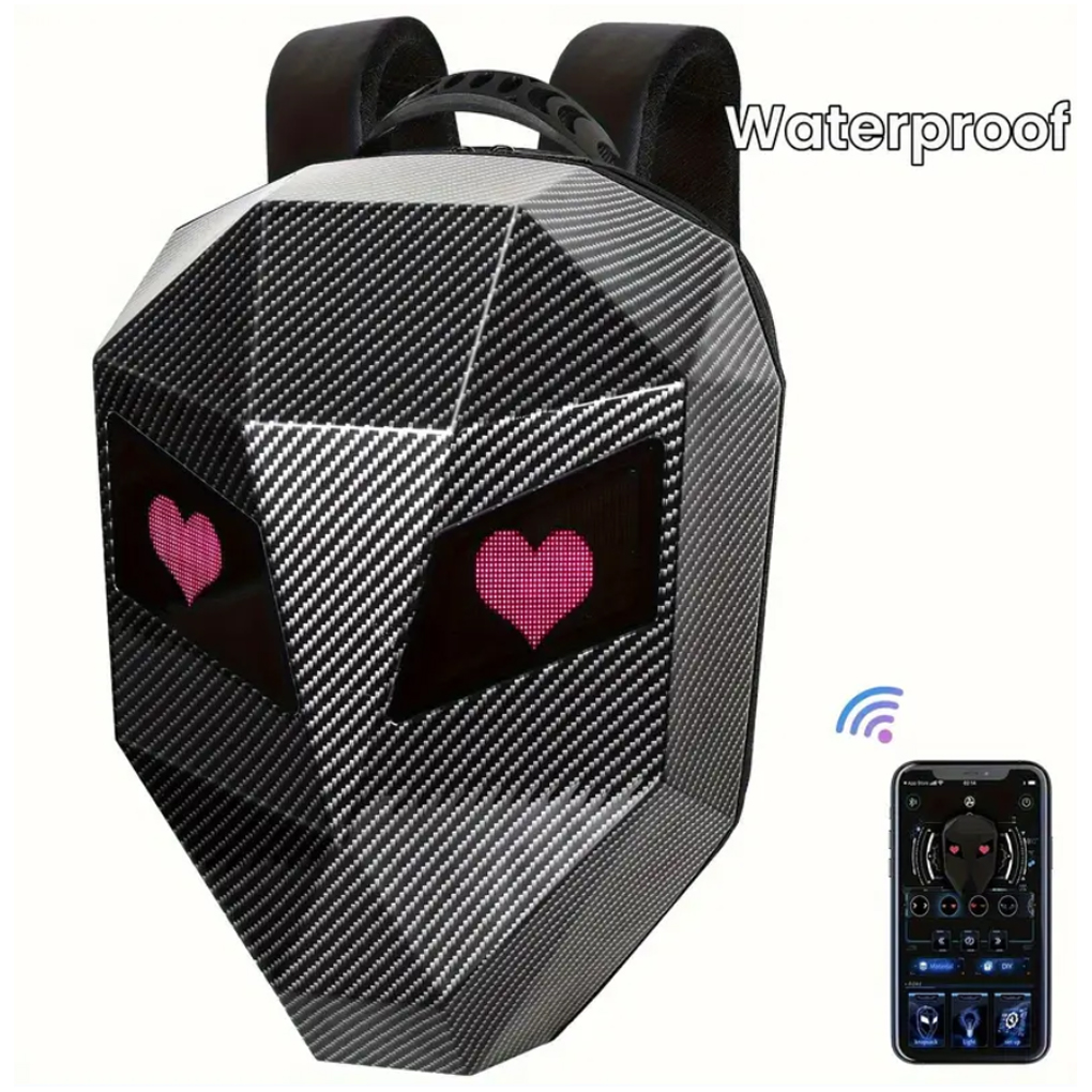 LED-rugzak voor heren PVC hard - Motorcycle Helmet Backpack Waterproof Led recensie en prijs