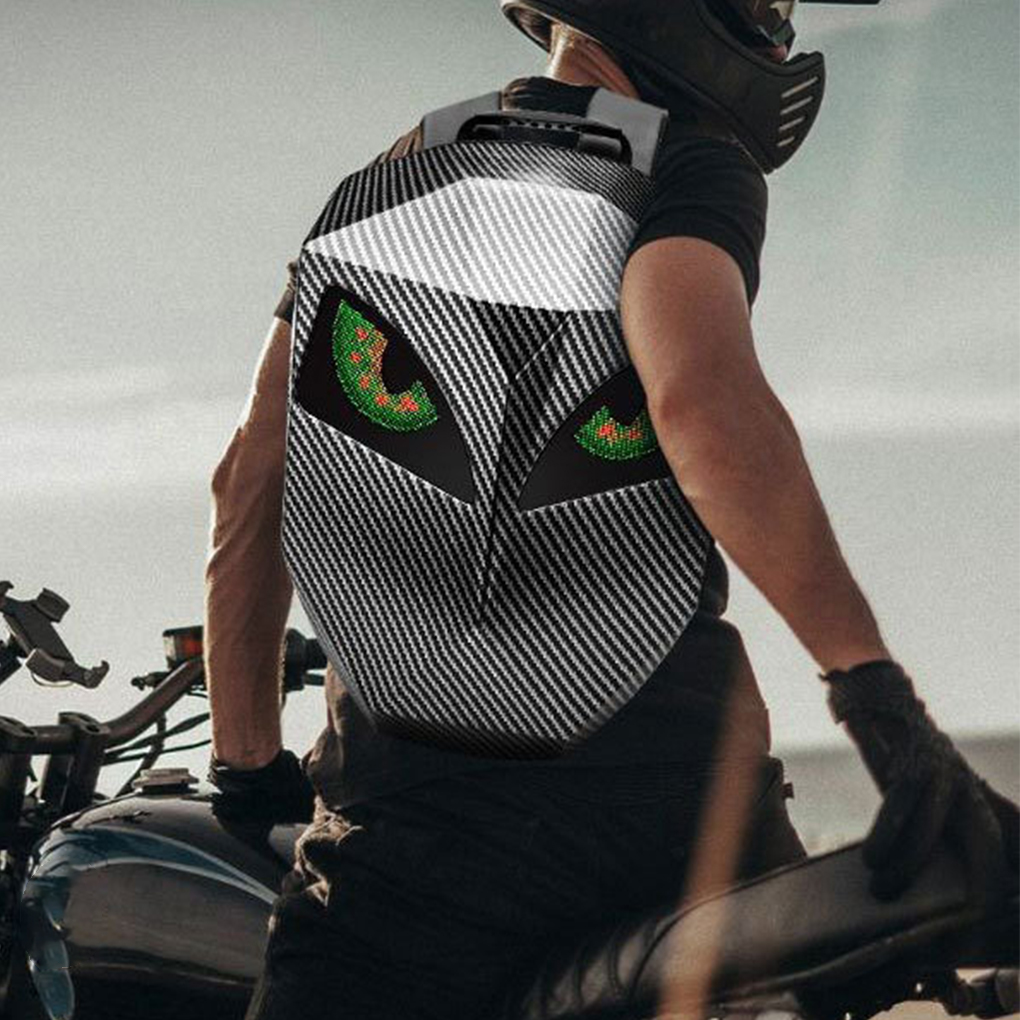 LED-rugzak voor heren PVC hard - Motorcycle Helmet Backpack Waterproof Led recensie en prijs