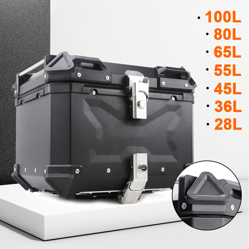 Aluminium Motorfiets Achterbag - Aluminum Top Case Luggage Box 45L 55L recensie en prijs