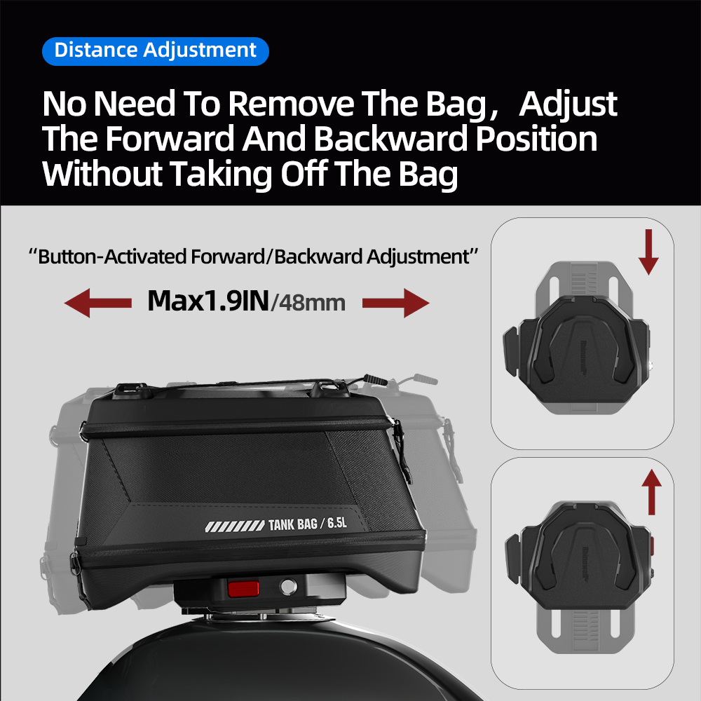Rhinowalk motorfiets magnetisc - Motorcycle Tank Bag Magnetic Quick Release recensie en prijs